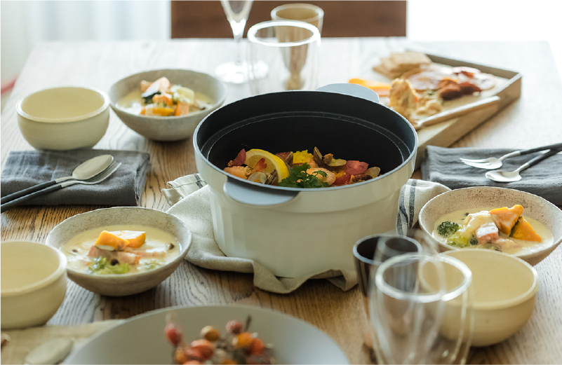 東邦ガスオリジナル多機能減圧鍋グルミール（GOUR-MEAL）｜東邦ガスくらしWebショップ｜ガス機器等のご相談