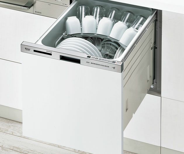 通販高品質新品・ストア★リンナイ ビルトインコンロ RSW-404LP 食器洗い乾燥機